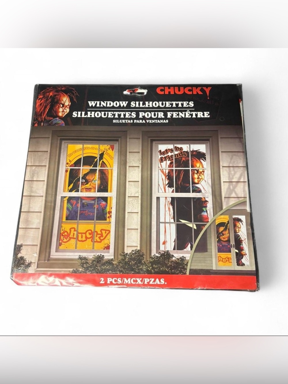 Chucky Halloween Decorations Haunted House Scenery Setter Silhouette New